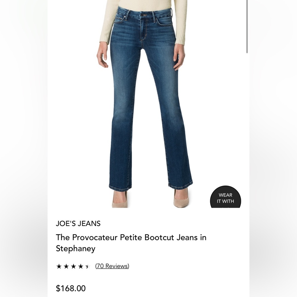 Brand new never worn with tags Joe’s Jeans. Bootcut flare jeans!